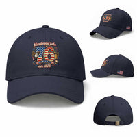 Patriotic Bicentennial Babe Est 1976 Baseball Cap Eagle Fireworks 50th Birthday