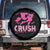 Witch Breast Cancer Spare Tire Cover Crush Breast Cancer Pink Ribbon Halloween Vibe