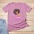 Breast Cancer Awareness T Shirt In October We Wear Pink Ribbon Black Afro Women - Wonder Print Shop