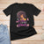 Breast Cancer Awareness T Shirt In October We Wear Pink Ribbon Black Afro Women - Wonder Print Shop