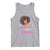 Breast Cancer Awareness Tank Top In October We Wear Pink Black Afro Woman