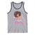 Breast Cancer Awareness Tank Top In October We Wear Pink Black Afro Woman