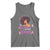 Breast Cancer Awareness Tank Top In October We Wear Pink Black Afro Woman