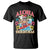 Aloha Hawaiian Christmas Mele Kalikimaka Tropical Xmas Surfing Santa T Shirt - Wonder Print Shop