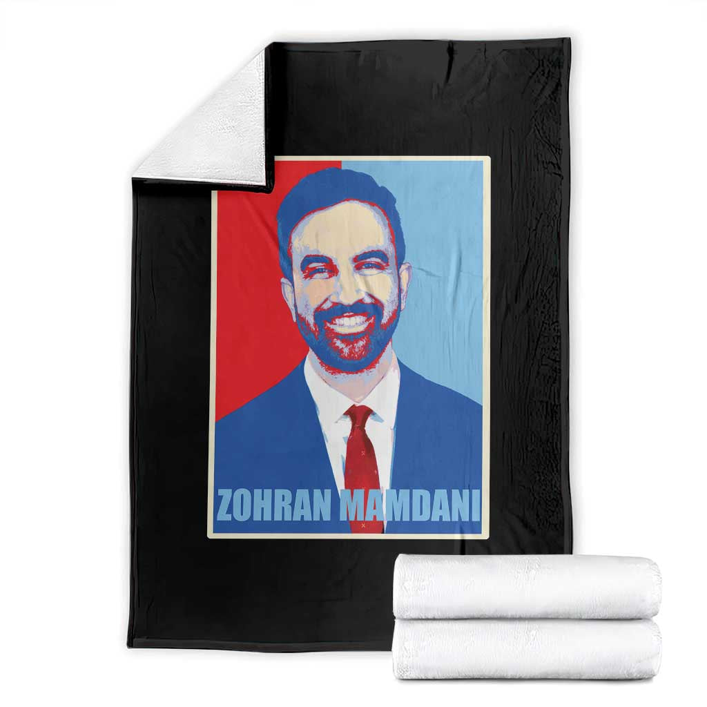 Zohran Madamni Throw Blanket for New York Mayor - Wonder Print Shop