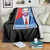 Zohran Madamni Throw Blanket for New York Mayor - Wonder Print Shop