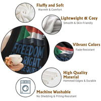 Freedom Is a Right Not a Request Throw Blanket Sudan Flag Human Rights Supporters - Wonder Print Shop
