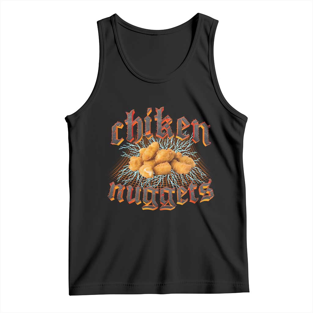 Chicken Nuggets Tank Top Heavy Metal World Tour Hardcore Music