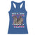 Funny Autism Raccoon Meme Racerback Tank Top Rizz Em With The Tism Autistic Raccoons