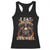 Funny Cringe Hard Skeleton Meme Racerback Tank Top I Eat Drywall