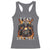 Funny Cringe Hard Skeleton Meme Racerback Tank Top I Eat Drywall