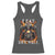 Funny Cringe Hard Skeleton Meme Racerback Tank Top I Eat Drywall