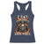 Funny Cringe Hard Skeleton Meme Racerback Tank Top I Eat Drywall