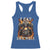 Funny Cringe Hard Skeleton Meme Racerback Tank Top I Eat Drywall