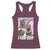 Funny Raccoon Meme Racerback Tank Top Idk How Much Longer I Can Slay