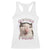 Funny Cat Meme Racerback Tank Top Certified Freak Eat Cement Cursed Cat