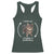 Funny Silly Cat Meme Racerback Tank Top I Wake Up I Engage In Tomfoolery