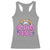 Funny Sarcastic Alpha Male Racerback Tank Top Unicorn Sarcastic Ironic Weird Y2K Humor