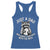 Funny Raccoon Dad Meme Racerback Tank Top Just A Dad Who Always Came Back With The Milk Father Birthday Father's Day