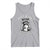 Funny Raccoon Dad Meme Tank Top Just A Dad Who Always Came Back With The Milk Father Birthday Father's Day