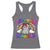 Chlamydia Survivor Cat Meme Racerback Tank Top Funny Y2K Inappropriate Humor