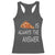 Funny Pizza Lover Racerback Tank Top Pizza is Always the Answer Fast Food Addicted