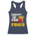 Funny French Fries Racerback Tank Top I Thought You Said Extra Fries Fast Food Fry Lover