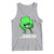 Funny Dabbing Shamrock Tank Top Bruh St. Patrick's Day