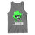 Funny Dabbing Shamrock Tank Top Bruh St. Patrick's Day