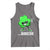 Funny Dabbing Shamrock Tank Top Bruh St. Patrick's Day