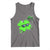 Funny Basketball Shamrock Tank Top Dunking Sports Player St. Patrick's Day