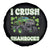 Funny St Patricks Day Monster Truck Spare Tire Cover I Crush Shamrocks Retro