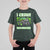 Funny St Patricks Day Monster Truck T Shirt For Kid I Crush Shamrocks Retro