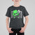 Funny Soccer Shamrock T Shirt For Kid Dabbing Player St. Patrick's Day