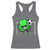 Funny Soccer Shamrock Racerback Tank Top Dabbing Player St. Patrick's Day