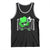 Funny Soccer Shamrock Tank Top Dabbing Player St. Patrick's Day