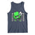 Funny Soccer Shamrock Tank Top Dabbing Player St. Patrick's Day