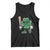 Lucky Baseball Shamrock Tank Top St Patrick's Day T-Ball Sport Lover Gift