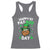 Happy St Pat Rizz Day Racerback Tank Top Funny St. Patrick's Day Leprechaun