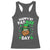 Happy St Pat Rizz Day Racerback Tank Top Funny St. Patrick's Day Leprechaun