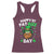 Happy St Pat Rizz Day Racerback Tank Top Funny St. Patrick's Day Leprechaun