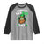 Happy St Pat Rizz Day Raglan Shirt Funny St. Patrick's Day Leprechaun