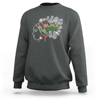 I Am Black History Sweatshirt Black Girl Sparkling Bling