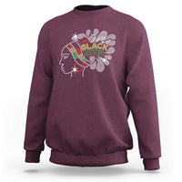 I Am Black History Sweatshirt Black Girl Sparkling Bling