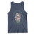 Hate Never Made Any Nation Great Tank Top Botanical Floral Butterflies Retro