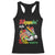 Stepping Into Black History Month Racerback Tank Top Black Girls Sneakers