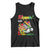 Stepping Into Black History Month Tank Top Black Girls Sneakers