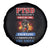 Veteran PTSD Spare Tire Cover You Never Know What We Are Fighting Underneath The Smile