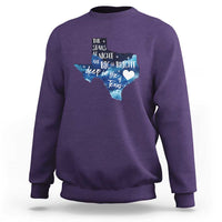Texas Pride Sweatshirt The Stars at Night Are Big and Bright - Wonder Print Shop