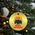 Mothman Christmas Christmas Ornament Funny Merry Mothmas Cryptid Xmas Santa - Wonder Print Shop